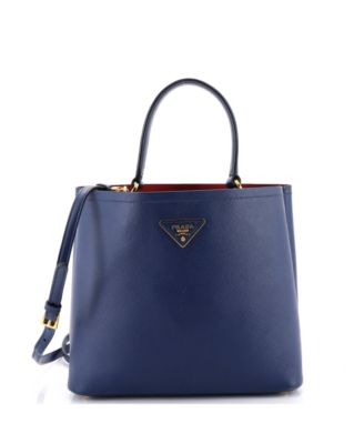 Pre-Owned Prada Large Panier Bucket Bag Saffiano Leather