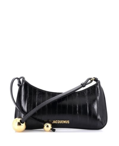 Jacquemus Le Bisou Perle сумка через плечо, кожа ската, б/у