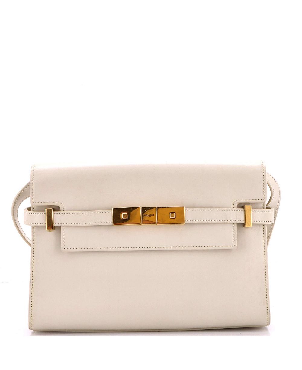 Pre-Owned Saint Laurent Small Manhattan Shoulder Bag Leather