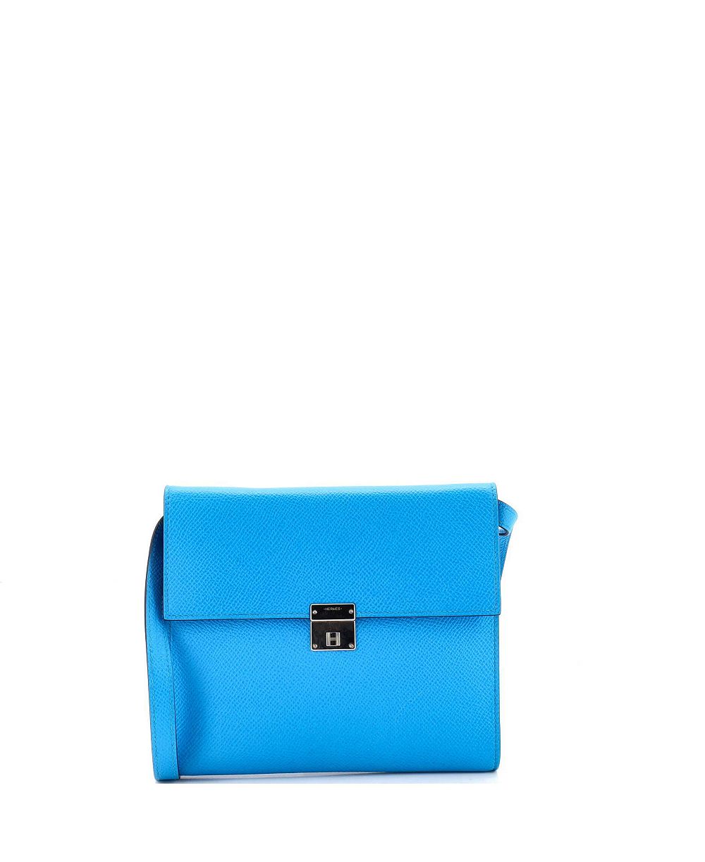 Pre-Owned HERMÉS 16 Clic Wallet on Strap Epsom