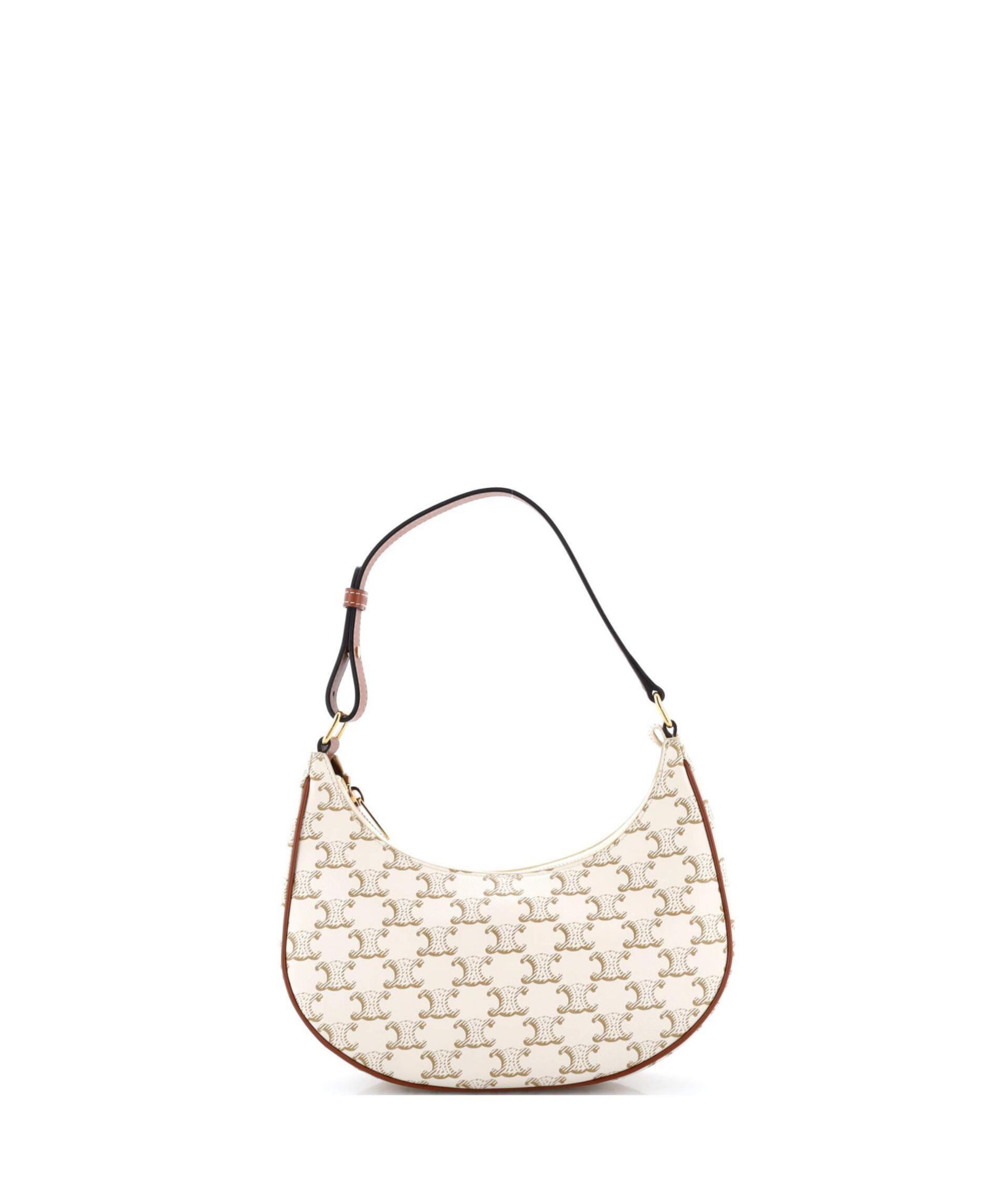 Pre-Owned Celine Ava Bag Triomphe Coated Canvas