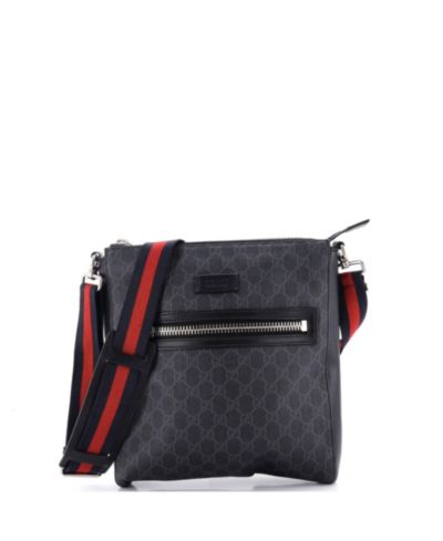 Gucci сумка-мессенджер Web Strap GG Coated Canvas