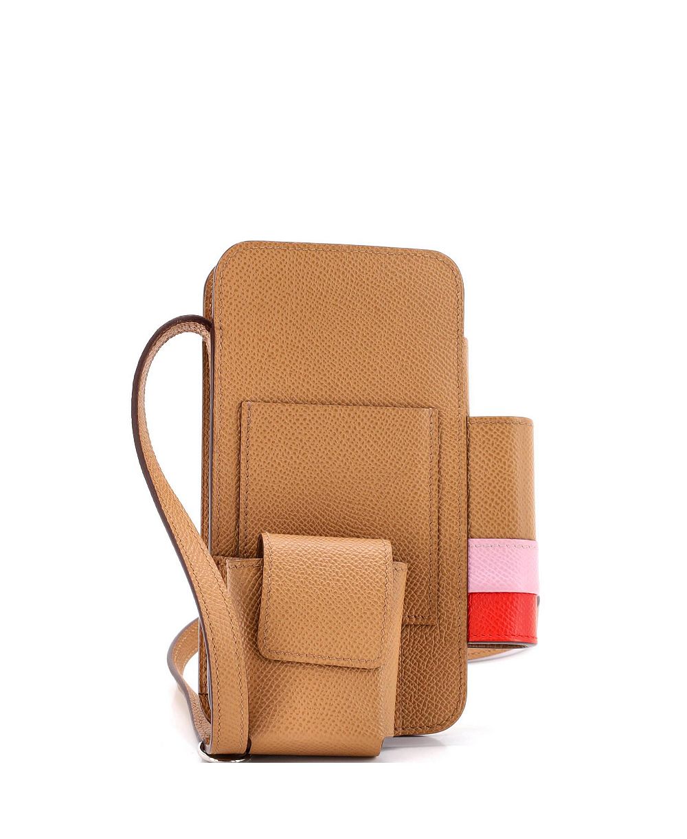 Pre-Owned HERMÉS Hermesway Phone Case Crossbody Bag Epsom