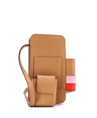 Pre-Owned HERMÉS Hermesway Phone Case Crossbody Bag Epsom