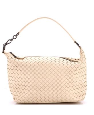 Pre-Owned Bottega Veneta маленькая сумка Hobo Zip Intrecciato Nappa