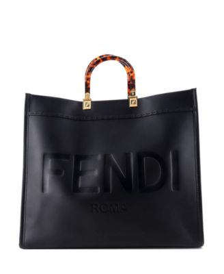 Pre-Owned Fendi Сумка-шоппер Sunshine Leather
