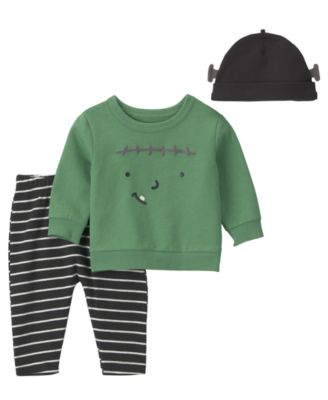 Детский комплект Carter's Halloween Monster Top, Pants and Hat