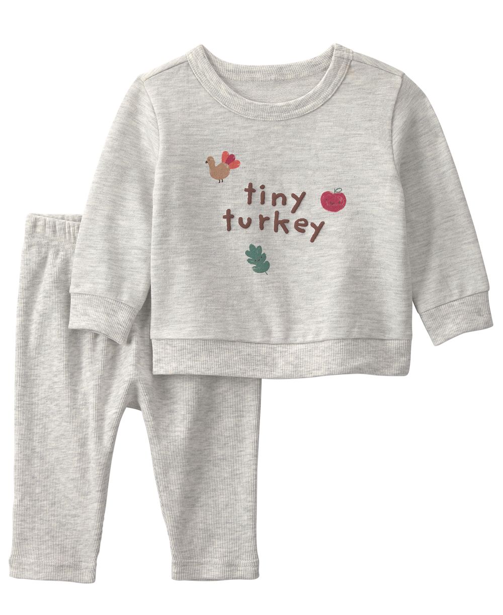 Детский комплект Carter's Tiny Turkey French Terry Top and Pants