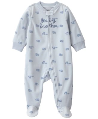 Детский комбинезон Carter's Baby Boys' Fleece 2-Way Zip Sleep & Play