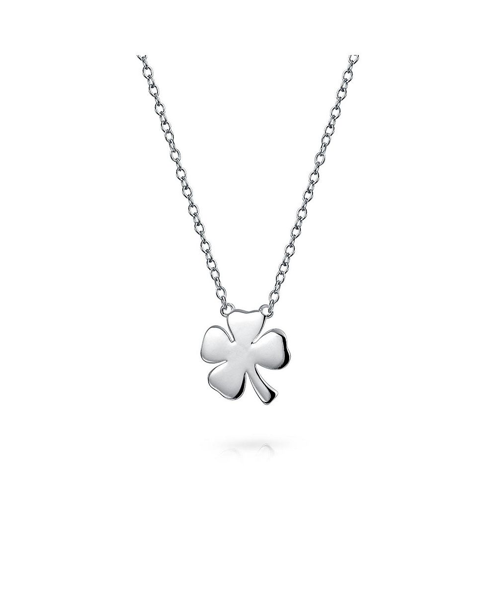 Подвеска Bling Jewelry Celtic Shamrock Good Luck Charm Clover из стерлингового серебра