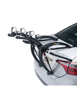 Saris Bike Racks, Bones Car Trunk Bicycle Rack Carrier, Mounts 3 Bikes