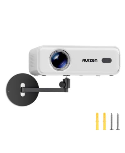 Aurzen Multi-Angle Rotatable Projector Stand, Up to 9.06" Wide