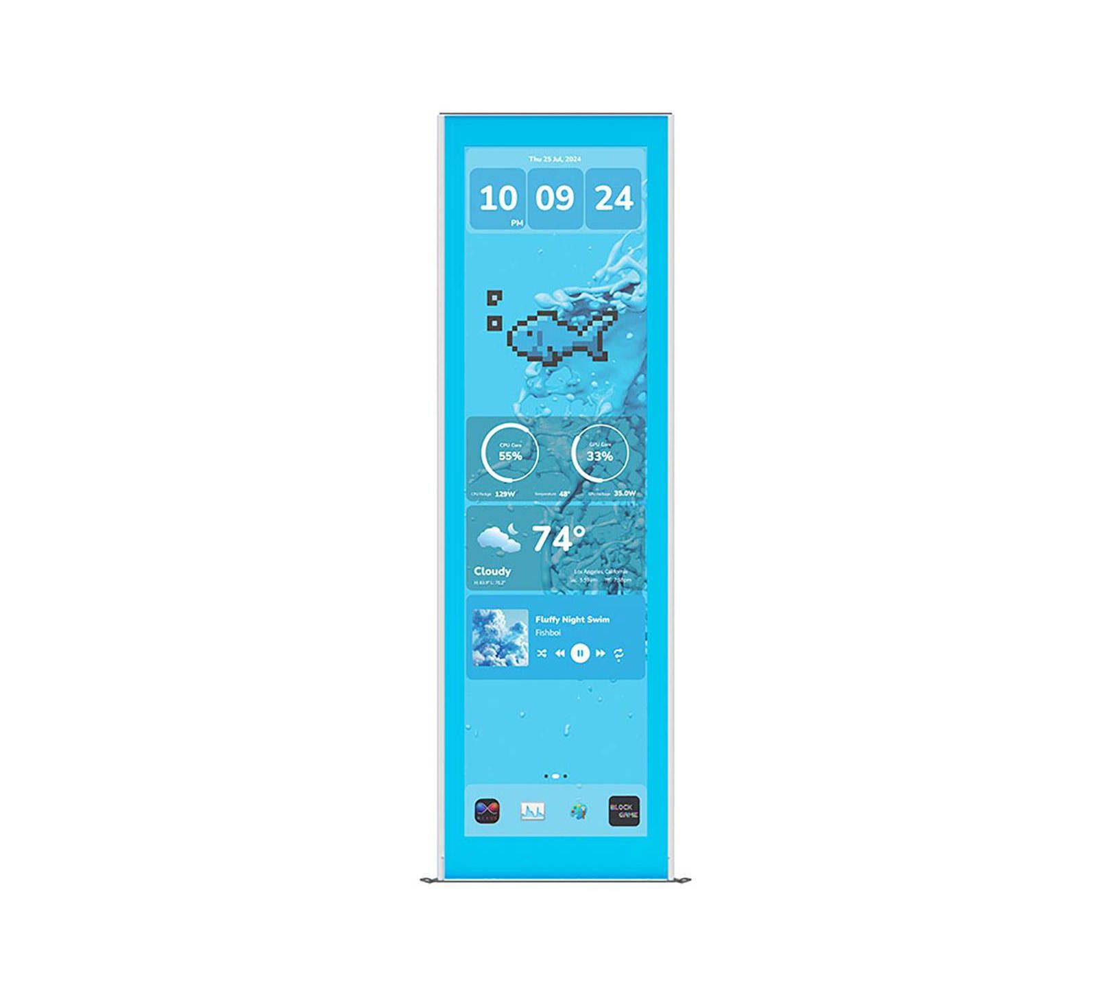 HYTE Touch Infinite Display IPS дисплей с поддержкой Multi-Touch Blueberry Milk
