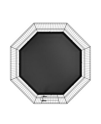 RUIE 8 Panel Foldable Metal Dog Playpen 24 in Tall with Oxford Bottom Mat