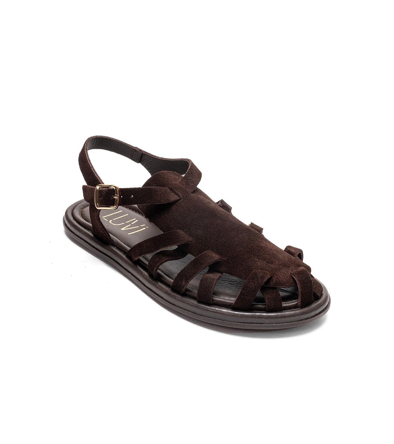 Forever & Always Shoes Women's Alone Leather Gladiator Sandal