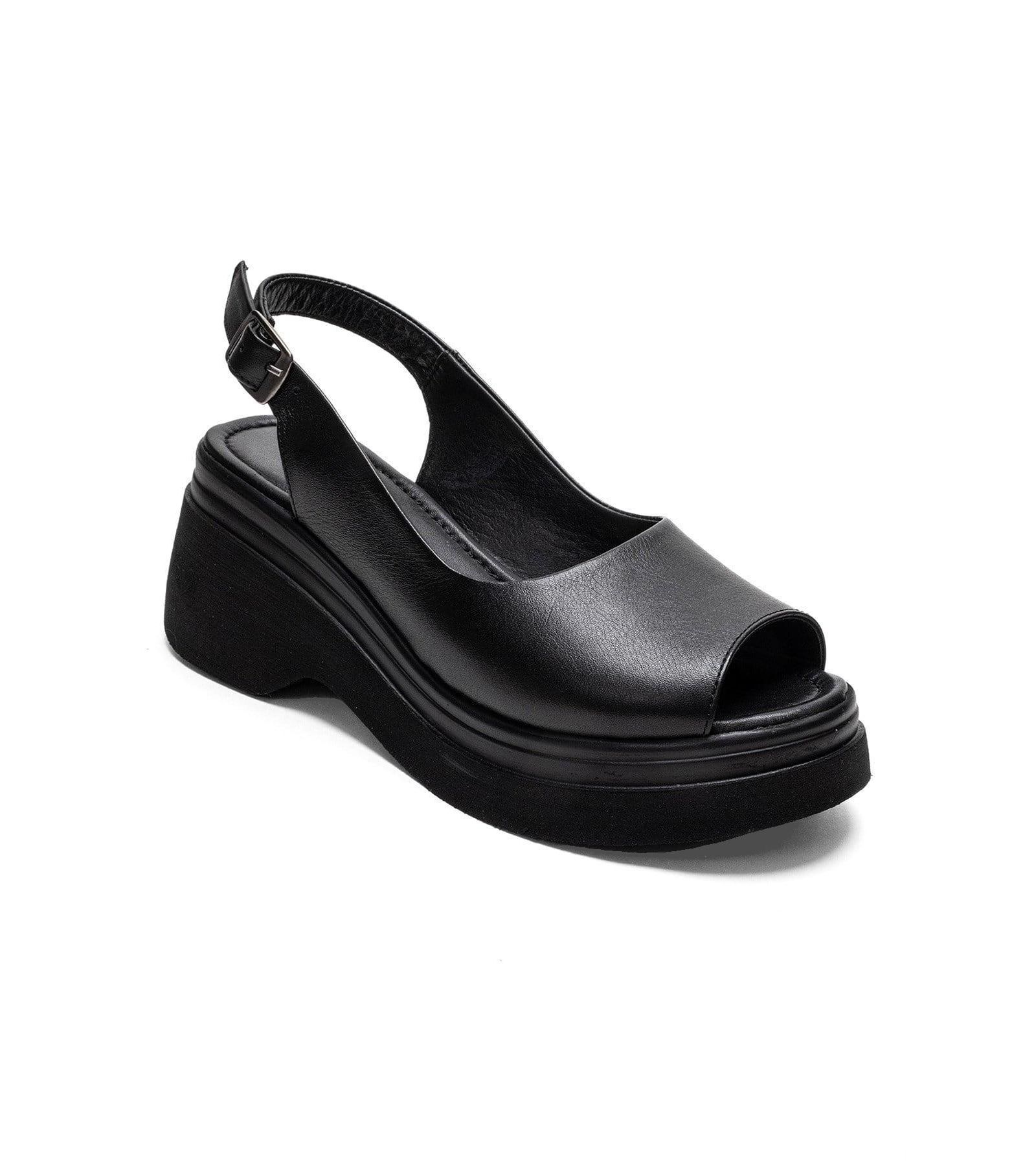 Женские босоножки Forever & Always Shoes Laure Leather Wedge Sandal