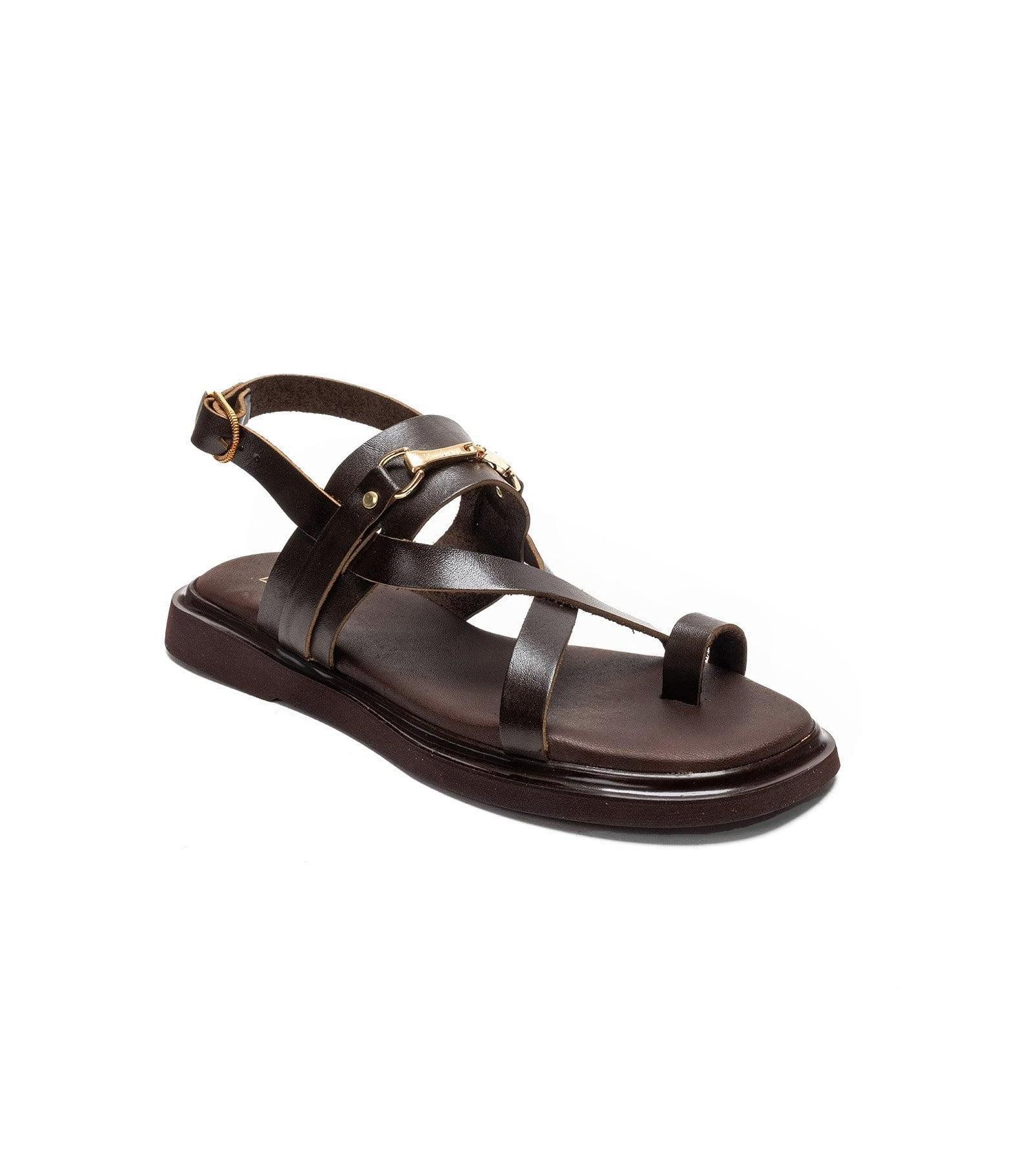 Женские сандалии Forever & Always Shoes Fabiana Leather Thong Sandal