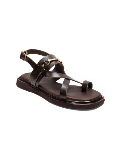 Женские сандалии Forever & Always Shoes Fabiana Leather Thong Sandal