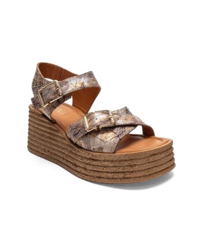 Forever & Always Shoes Женские кожаные босоножки на платформе Mirette