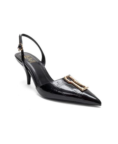 Prologue Shoes Women's Yvella Buckle Pointed Toe Stiletto Pump