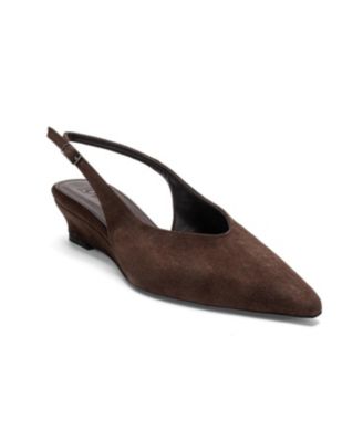 Brown suede
