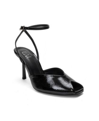 Prologue Shoes Women's Slate Ankle Strap Stiletto Pump