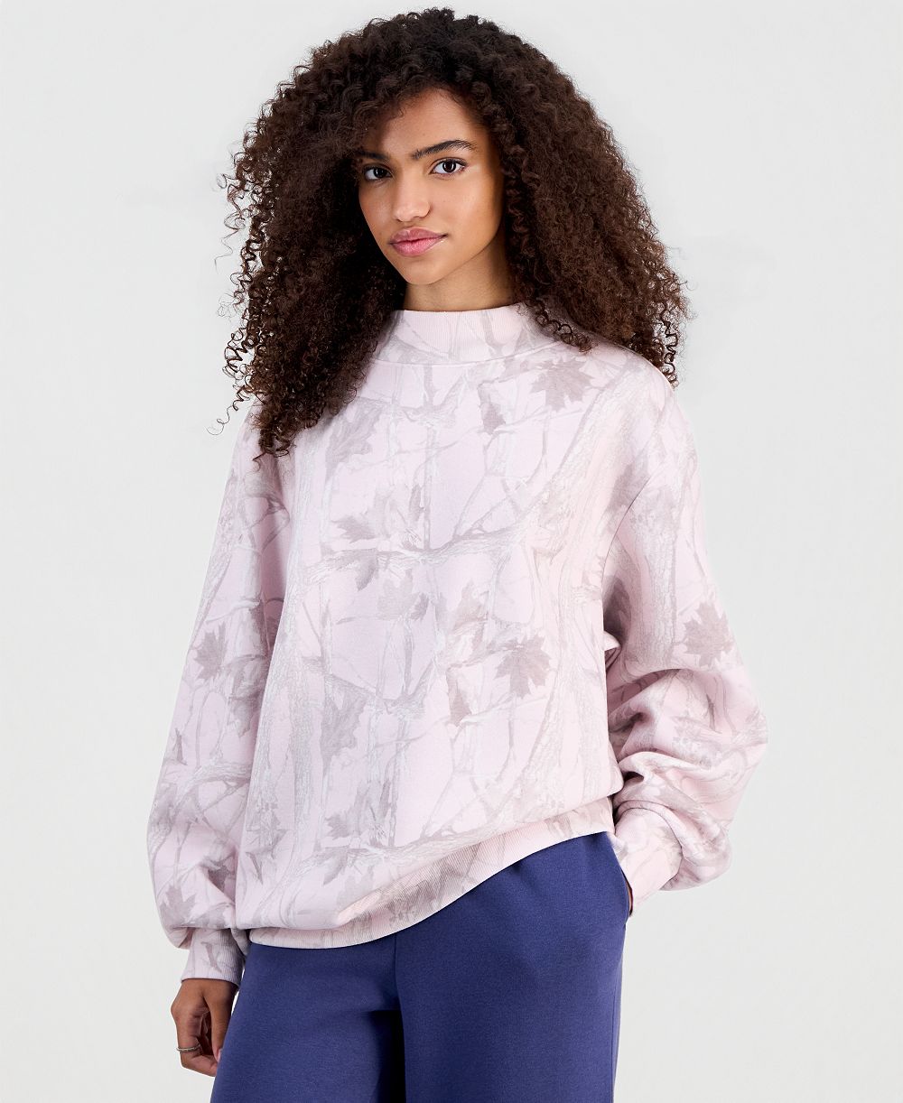 Детский свитшот Madden Girl Printed Mockneck