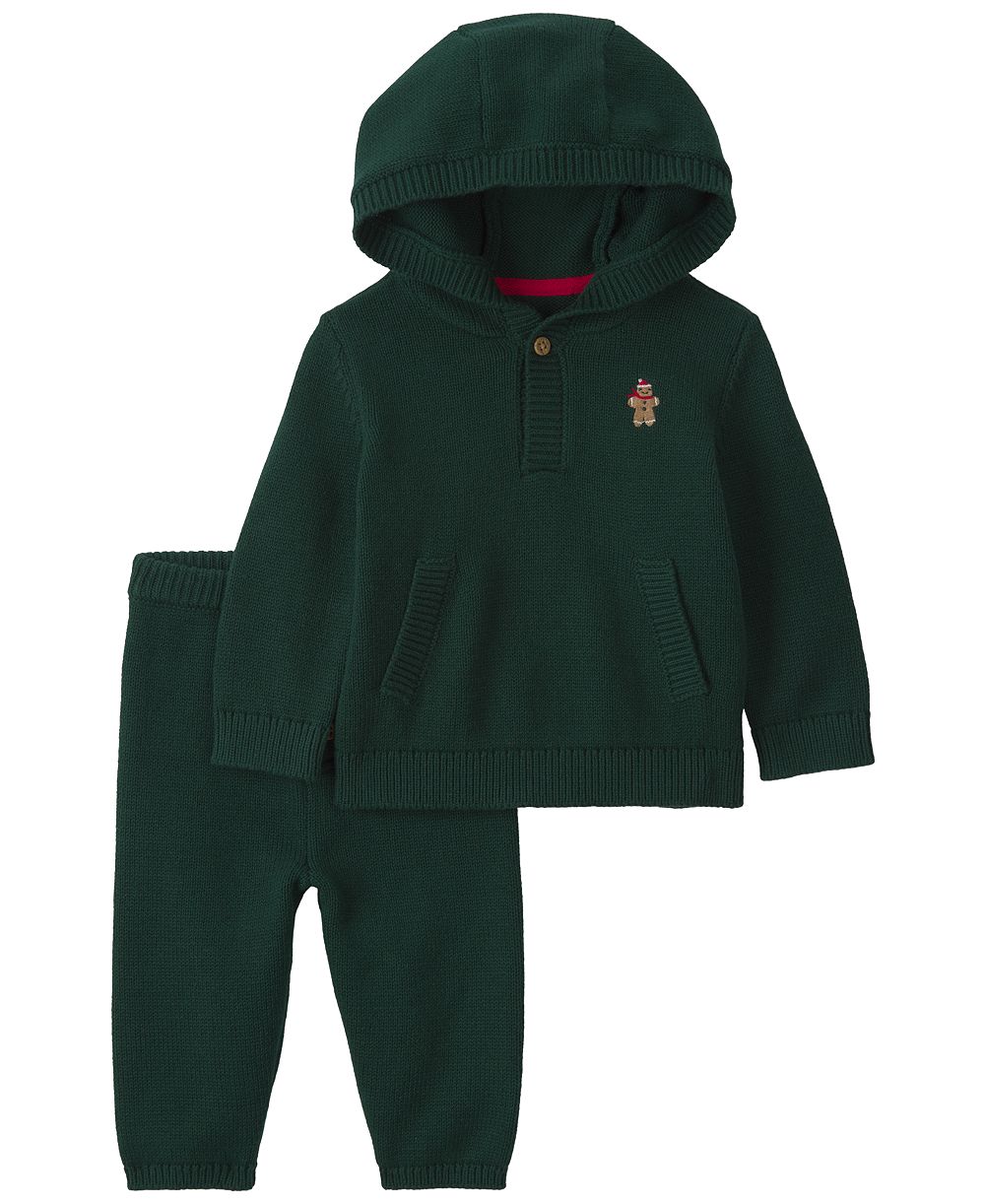 Carter's Baby Boys' Gingerbread Top and Pants, 2-Piece Set