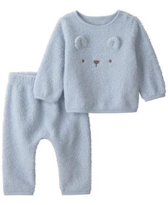 Мужской верх и брюки carter's baby boys' с медведем из флиса, комплект из 2 предметов
