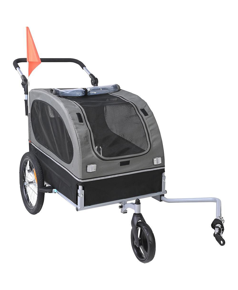 Прицеп-коляска RUIE 2 in 1 для собак до 88 lbs