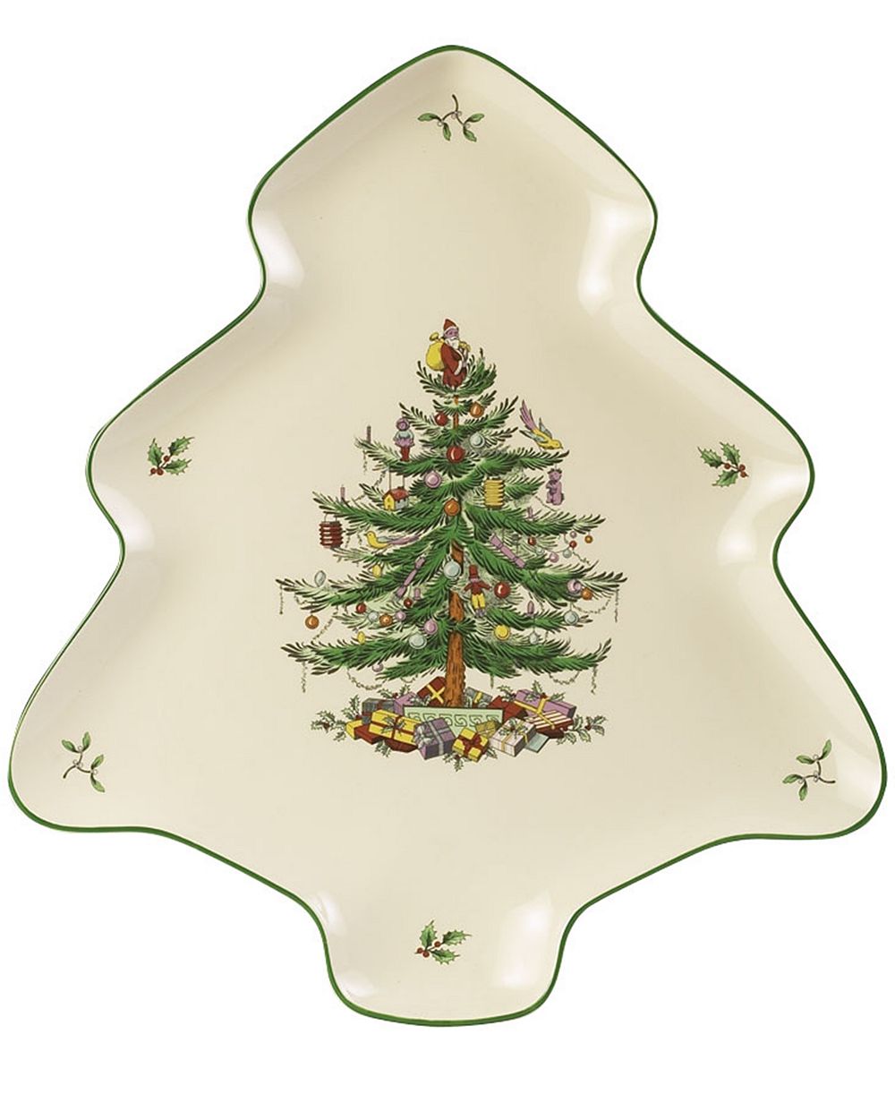 Блюдо в форме елки