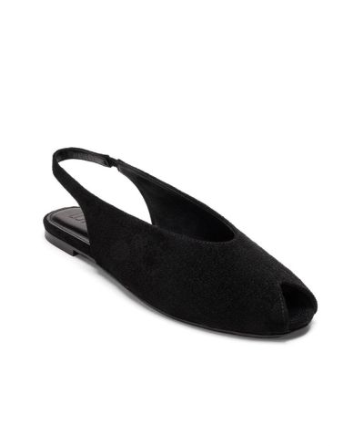 Black suede