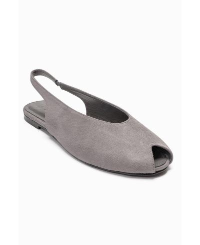 Grey suede