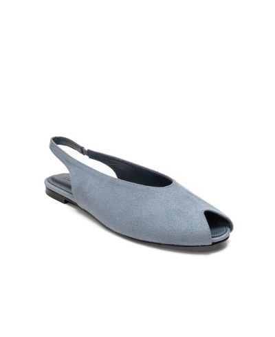 Baby blue suede