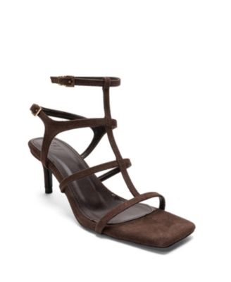 Brown suede