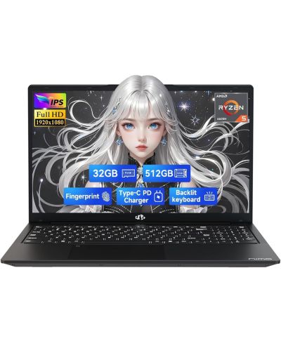 Игровой ноутбук Nimo 15.6 AMD Ryzen 5 6600H 32GB RAM 512GB SSD 4.5GHz