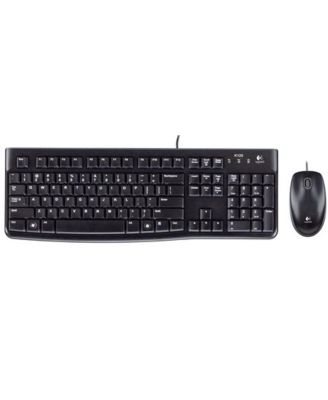 Проводная клавиатура и мышь Logitech MK120 USB