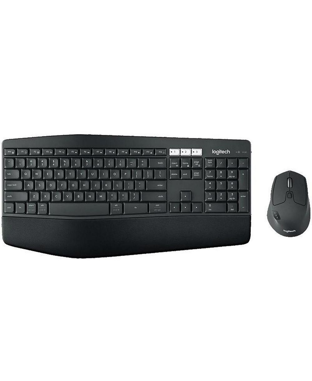 Logitech MK850 Performance Wireless Ergonomic Keyboard and Mouse Combo for PC/Mac