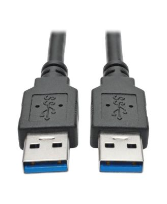Tripp Lite 6 Foot USB 3.0 Type-A Male Cable, Compatible with USB 3.0 Devices