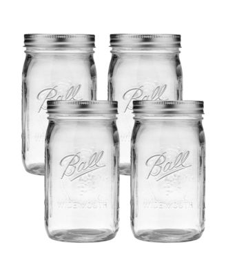 Стеклянные банки Ball Mason, широкое горло, Quart Size (32 oz), 4 шт