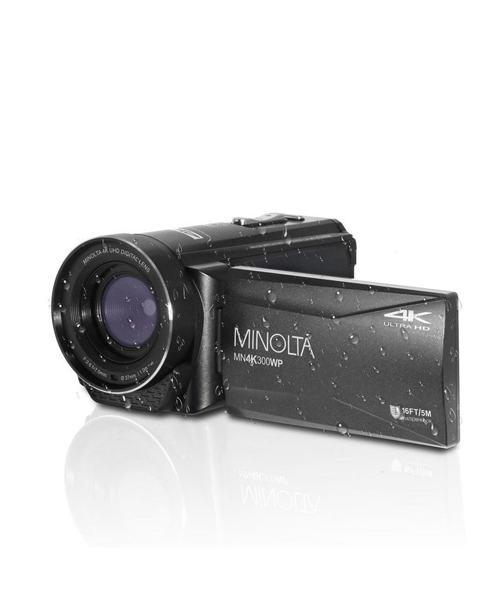 Minolta MN4K300WP 4K Ultra HD Waterproof Camcorder