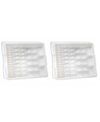 Bead Storage Solutions Elizabeth Ward 45 Piece Craft Supplies Organizer (2 Pack)