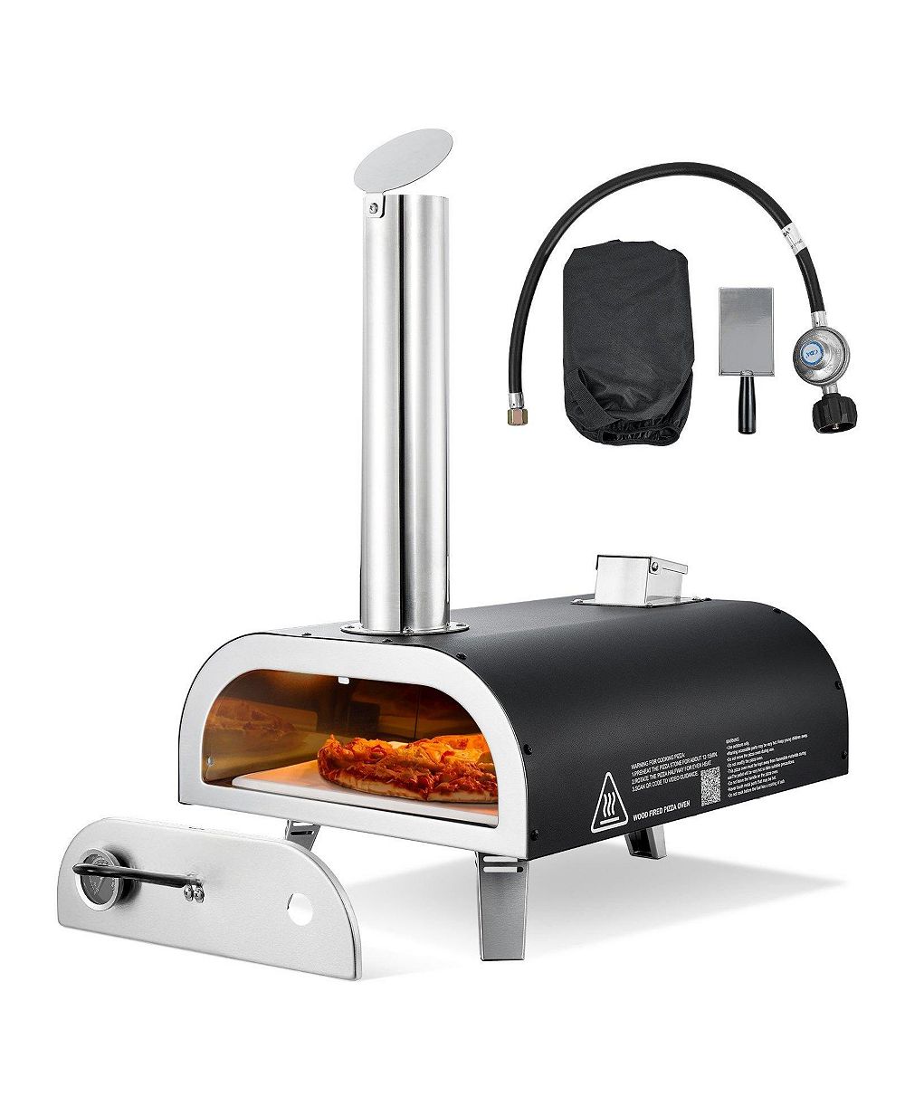 Уличная печь для пиццы COZITO Dual Fuel, 12 дюймов Wood Fire и Propane