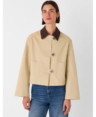 Whistles Women's Corduroy Collar Jacket