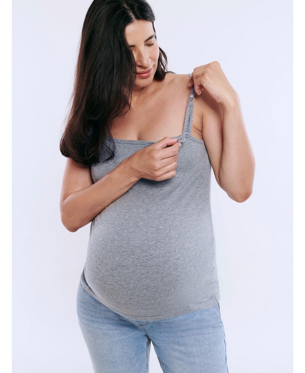 Motherhood Maternity Женский топ-майка для кормления с застежкой