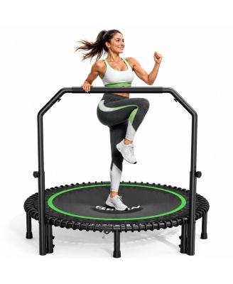 Мини-батут BCAN BT2 Rebounder с ручкой, бесшумный и регулируемый