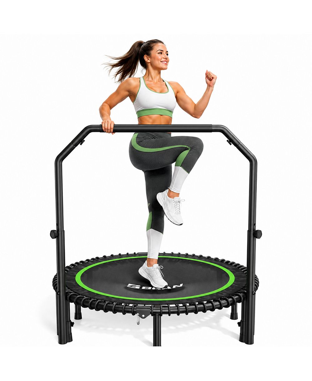 Мини-батут BCAN BT2 Rebounder с ручкой, регулируемый