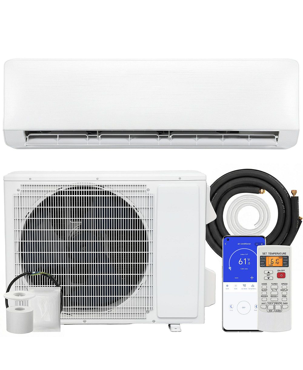 Мини-сплит кондиционер HOMCOM, 23000 BTU, Wi-Fi
