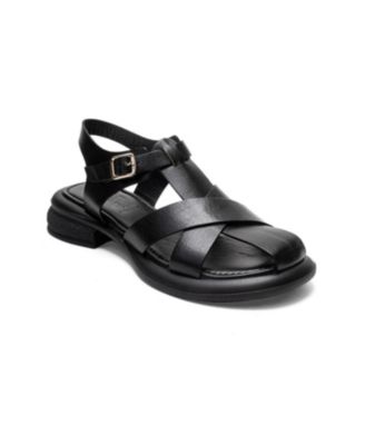 Forever & Always Shoes Women's Guido Leather Sandal