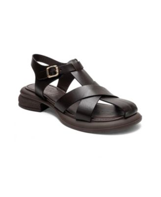 Forever & Always Shoes Women's Guido Leather Sandal